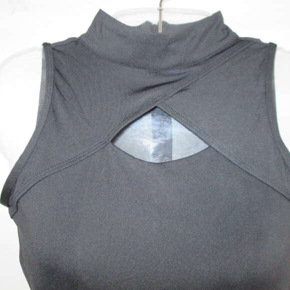 Leotard Danznmotion New Size Petite Adult Jazz Ballet Dance Gymnastics Black - Picture 4 of 8